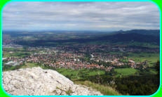 Blick vom Lochenstein Richtung Balingen